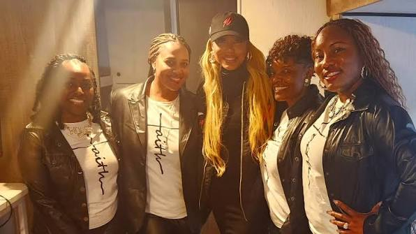 Tamar Braxton — Nigeria Visit & Studio Session